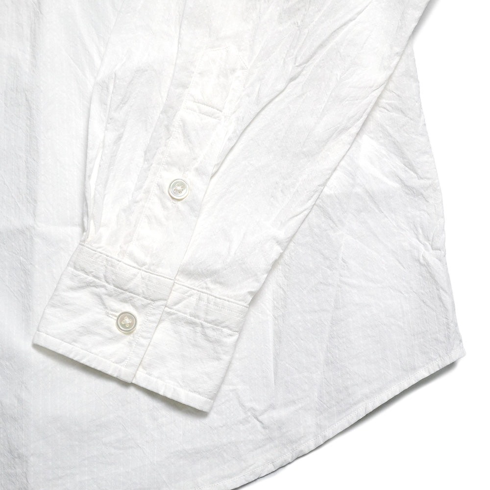 Porter Classic - ROLL UP STRIPE SHIRT - PC-016-3357-WHT