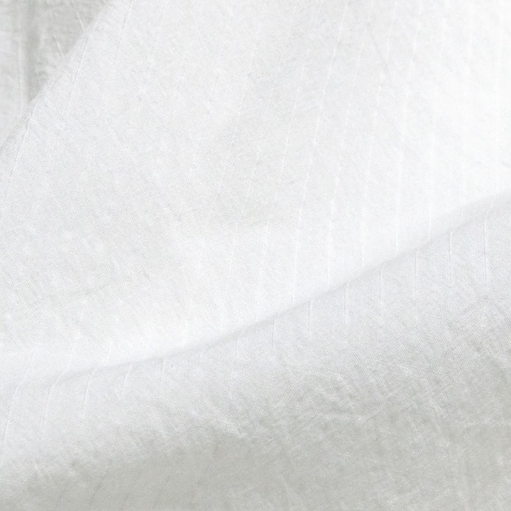 Porter Classic - ROLL UP STRIPE SHIRT - PC-016-3357-WHT
