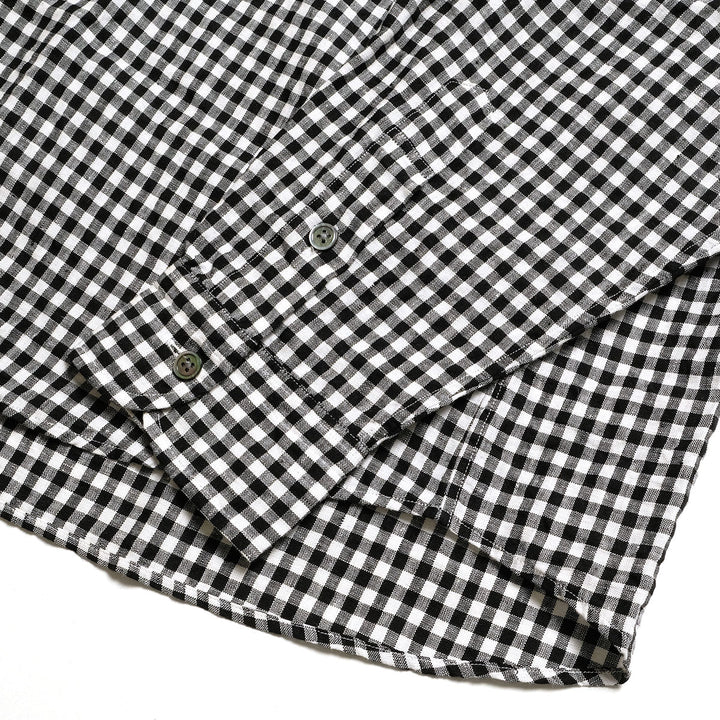 Porter Classic - ROLL UP LINEN GINGHAM CHECK SHIRT - PC-016-3978