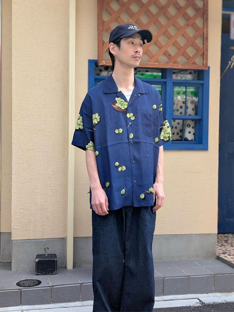 Porter Classic - ALOHA SHIRT - SHINE MUSCAT - PC-024-3945