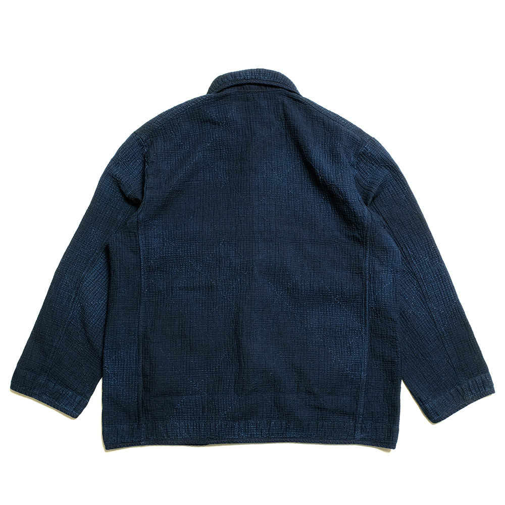 Porter Classic - NEW SASHIKO LIGHT FRENCH JACKET - WATCH CHAIN ITEM - PC-059-3180