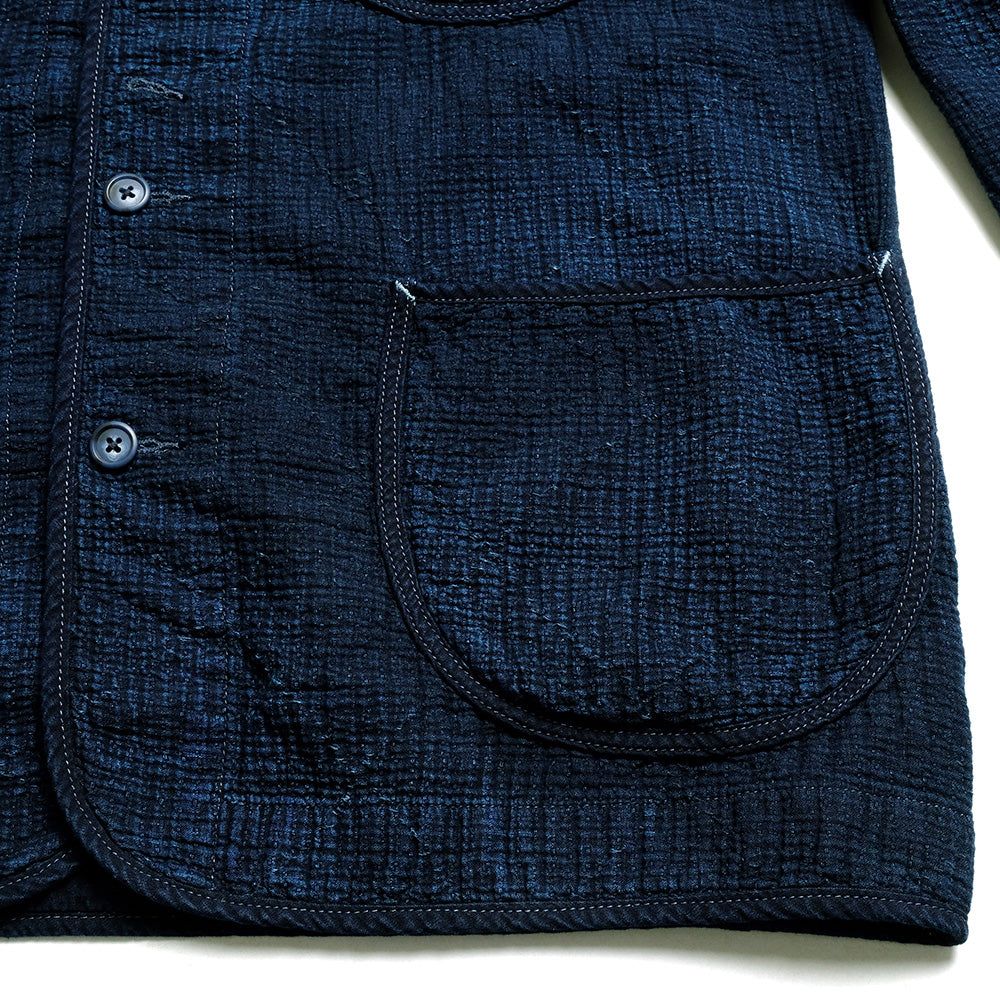 Porter Classic - NEW SASHIKO LIGHT FRENCH JACKET - WATCH CHAIN ITEM - PC-059-3180