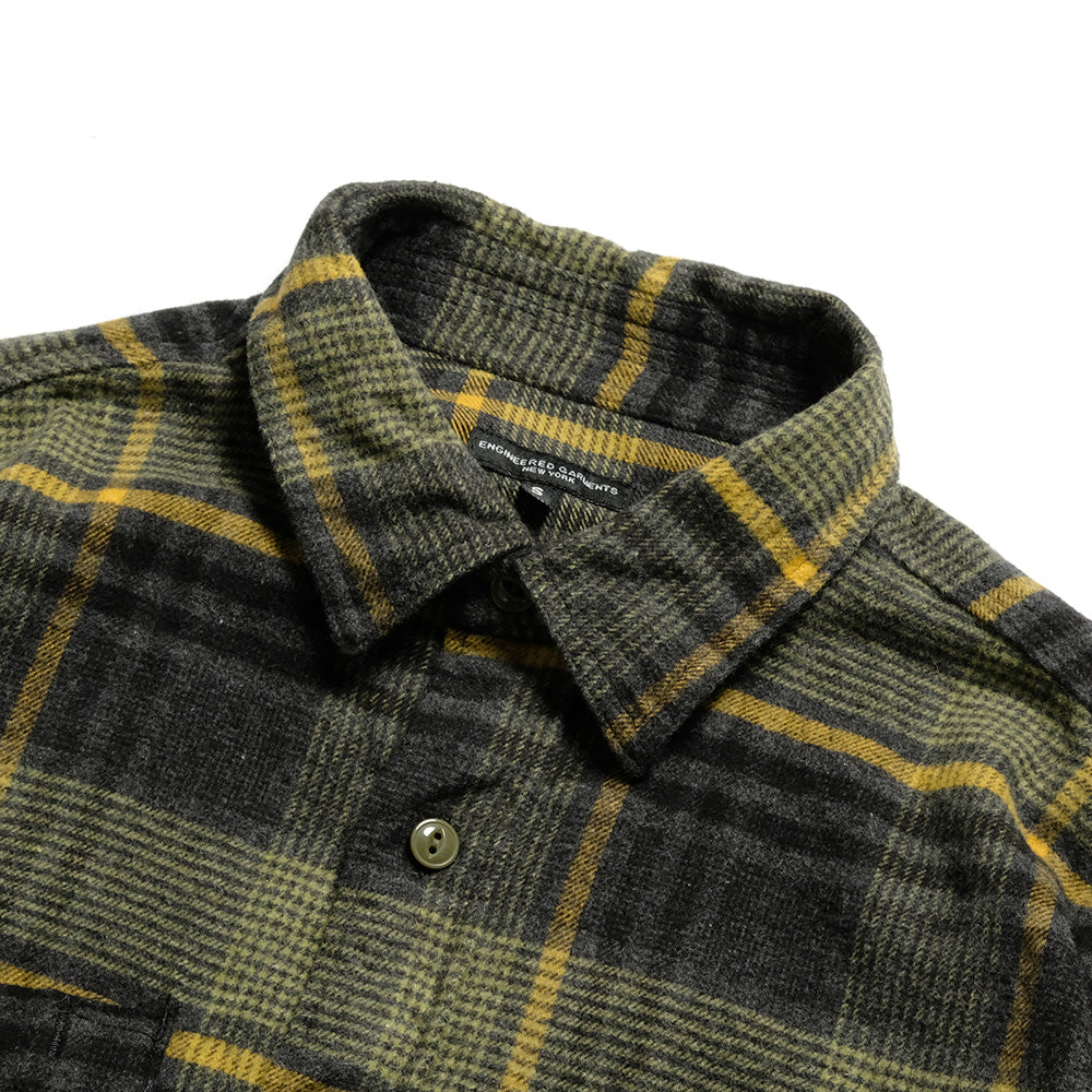 Engineered Garments - Work Shirt - Cotton Plaid Flannel - PS022