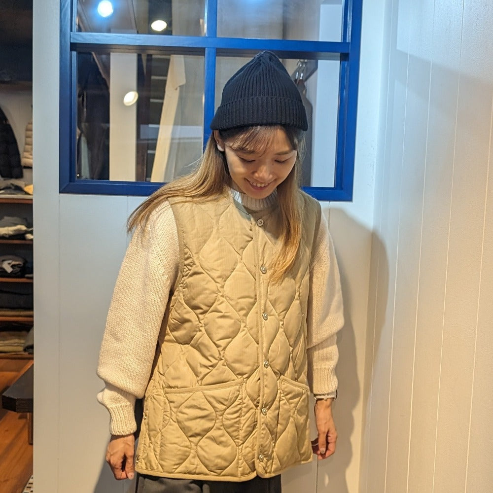 THE DAY - COTTON KNIT CAP - D23W-09001