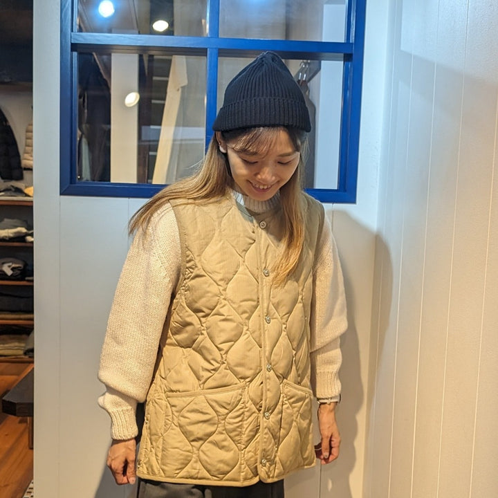 THE DAY - COTTON KNIT CAP - D23W-09001