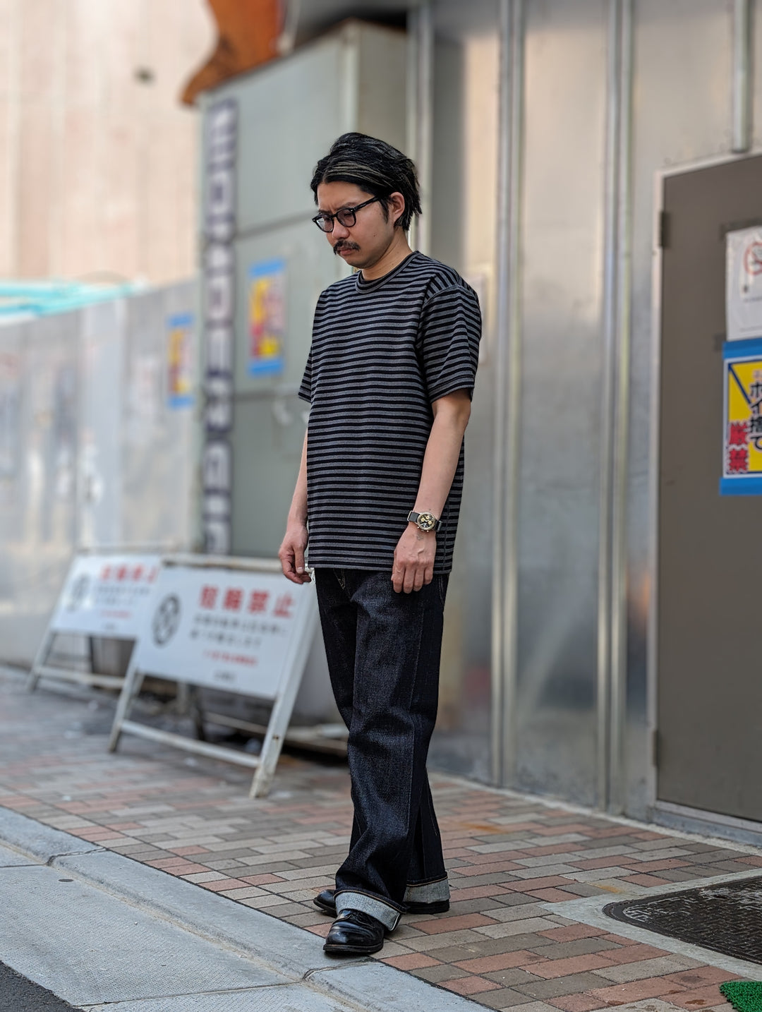 JUNYA WATANABE MAN - Stripes T-SHIRT - WM-T004-051