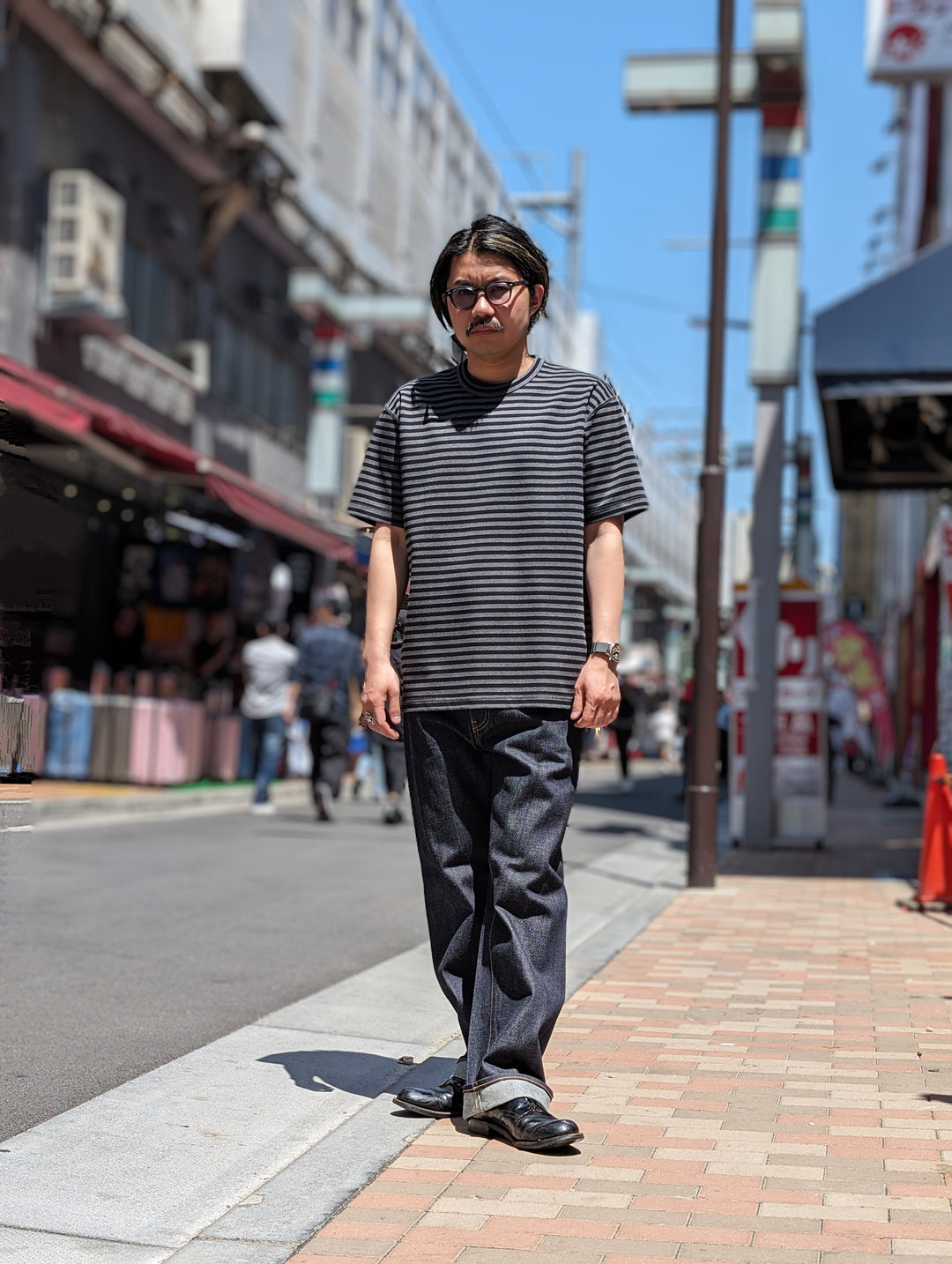 JUNYA WATANABE MAN - Stripes T-SHIRT - WM-T004-051