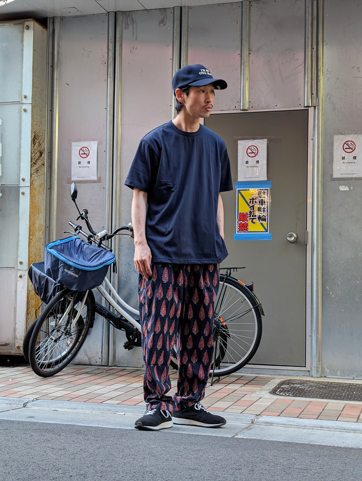 JUNYA WATANABE MAN - 綿ポリエステル プレーティング天竺T-シャツ - WM-T020-051