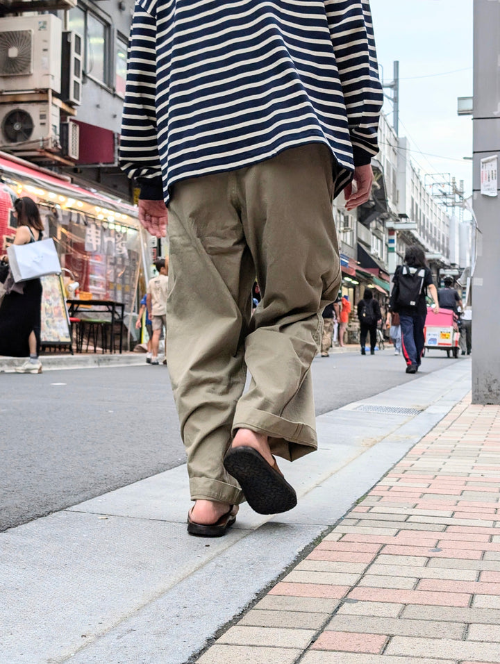 GOLD - SELVEDGE WEAPON WIDE TROUSERS - GL42426