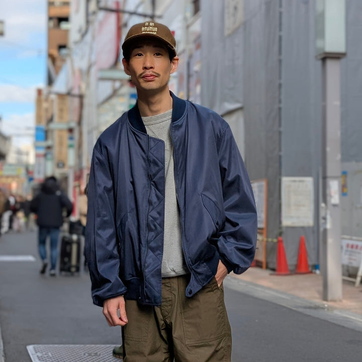 KAPTAIN SUNSHINE - USA Cotton Satin Flight Jacket - KS25SJK13