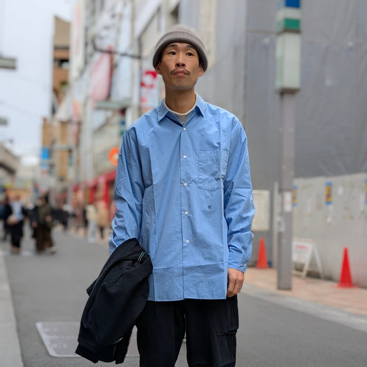 nanamica - Regular Collar Wind Shirt - SUGS400