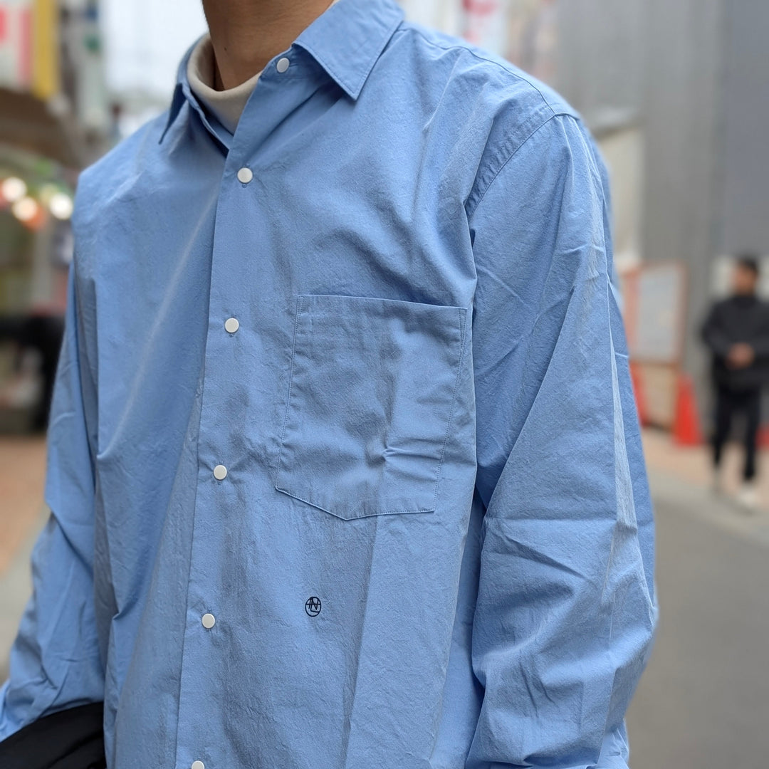 nanamica - Regular Collar Wind Shirt - SUGS400