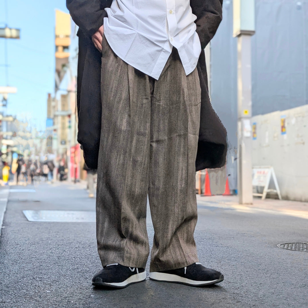 HAVERSACK - Ombre Stripe Wide Easy Pants - 862500