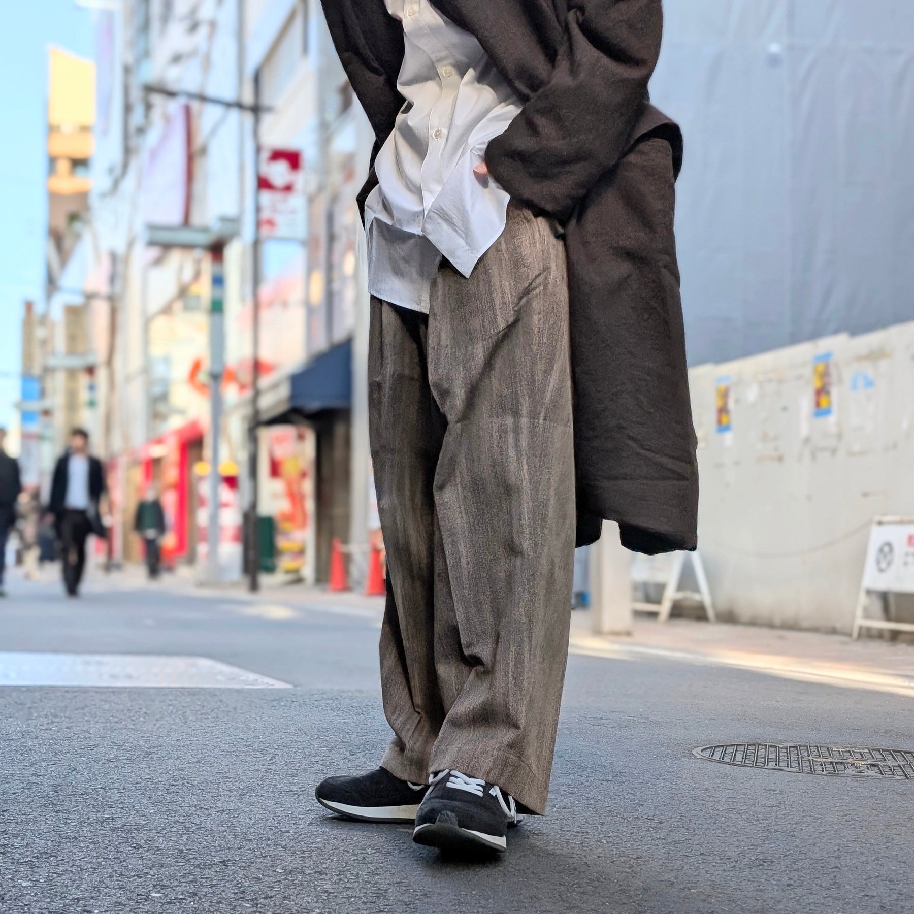 HAVERSACK - Ombre Stripe Wide Easy Pants - 862500