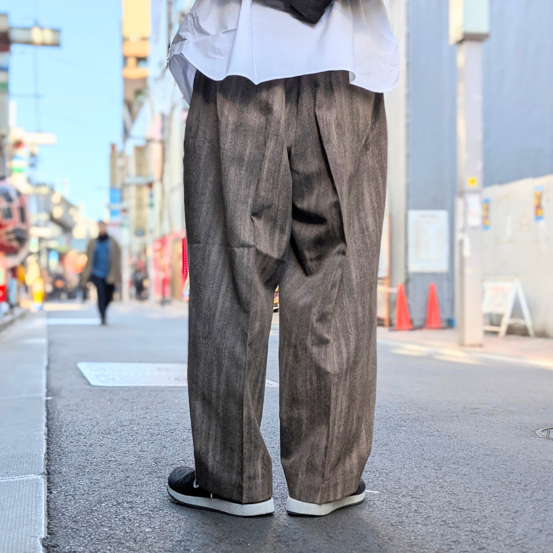 HAVERSACK - Ombre Stripe Wide Easy Pants - 862500