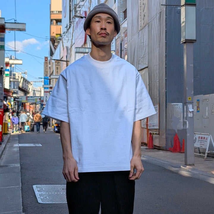 KAPTAIN SUNSHINE - Suvin Supima Tube Halfsleeve Tee Heavy - KSBSCS02