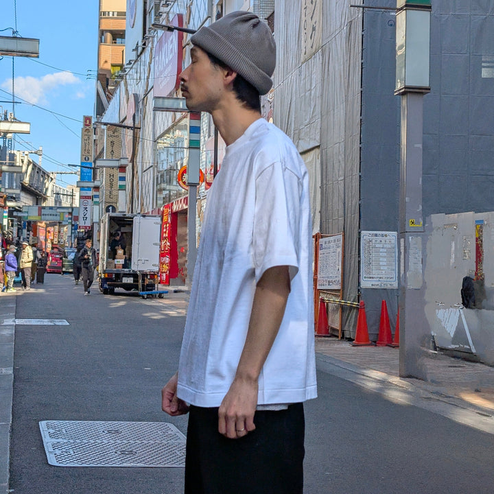 KAPTAIN SUNSHINE - Suvin Supima Tube Halfsleeve Tee Heavy - KSBSCS02