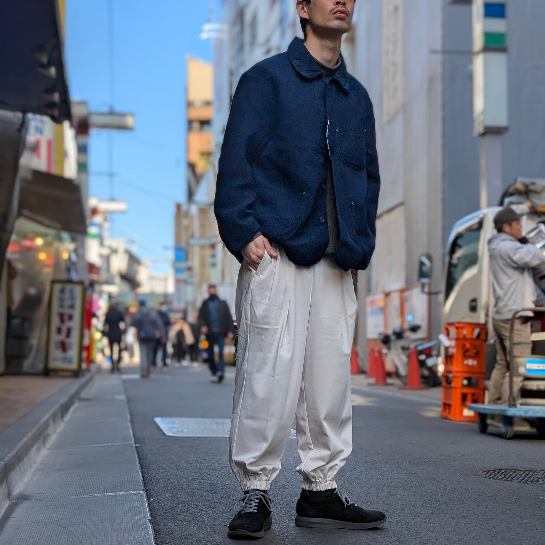 HAVERSACK - Hard Twist Ponte Track Pants - 862506