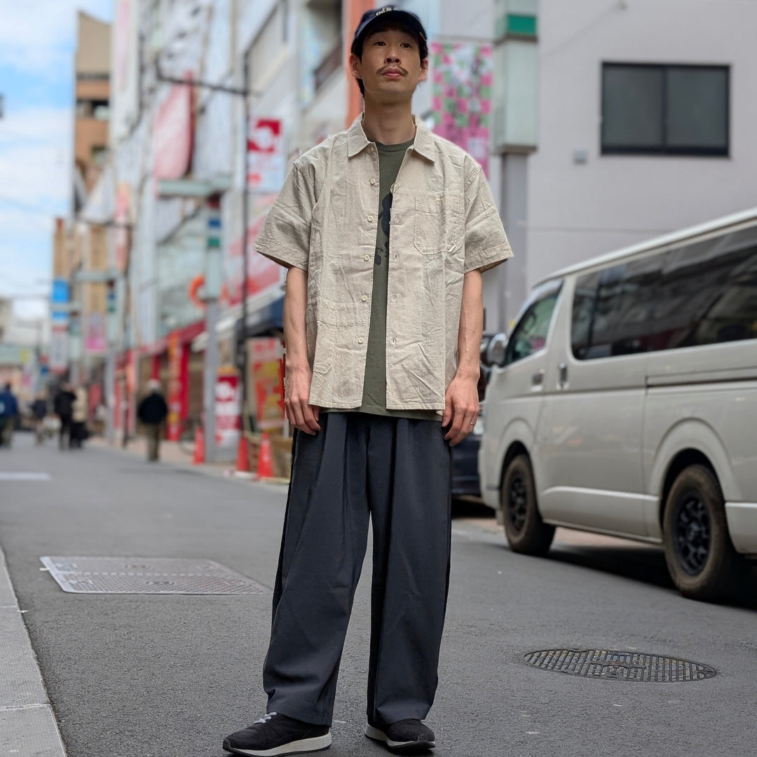 Engineered Garments - Camp Shirt - CL Sheeting - QT020