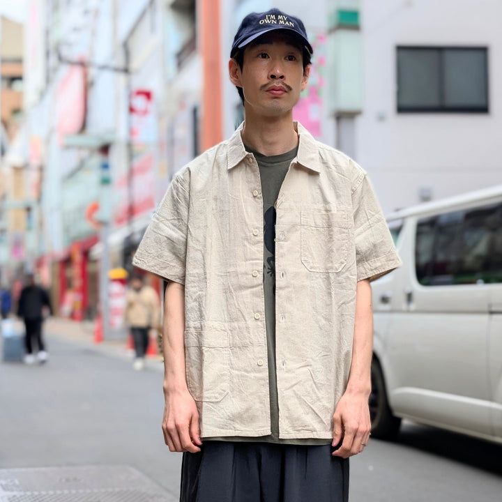 Engineered Garments - Camp Shirt - CL Sheeting - QT020