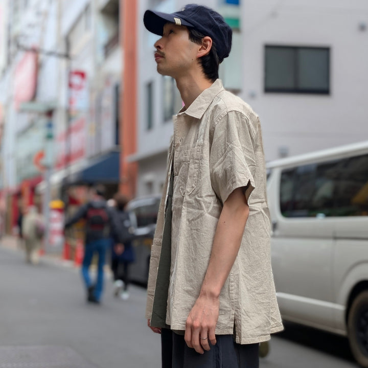 Engineered Garments - Camp Shirt - CL Sheeting - QT020