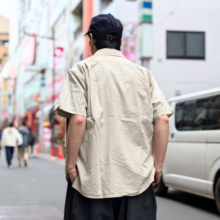 Engineered Garments - Camp Shirt - CL Sheeting - QT020