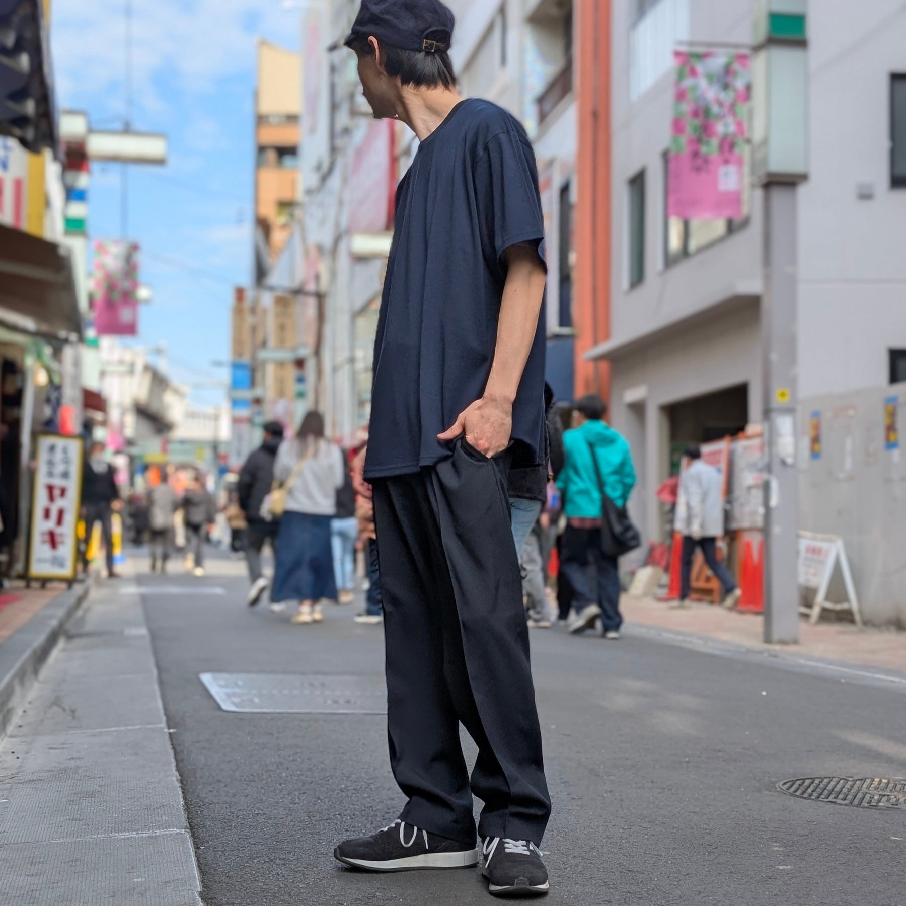 FilMelange - WOLVE - New Zealand Merino Wool Tenjiku Wide T - 1001147