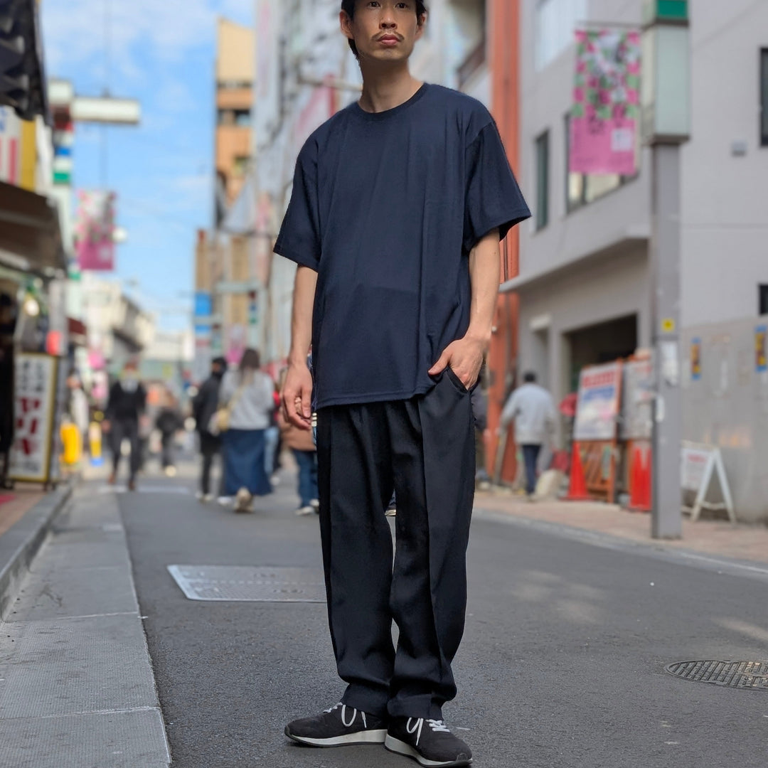 FilMelange - WOLVE - New Zealand Merino Wool Tenjiku Wide T - 1001147