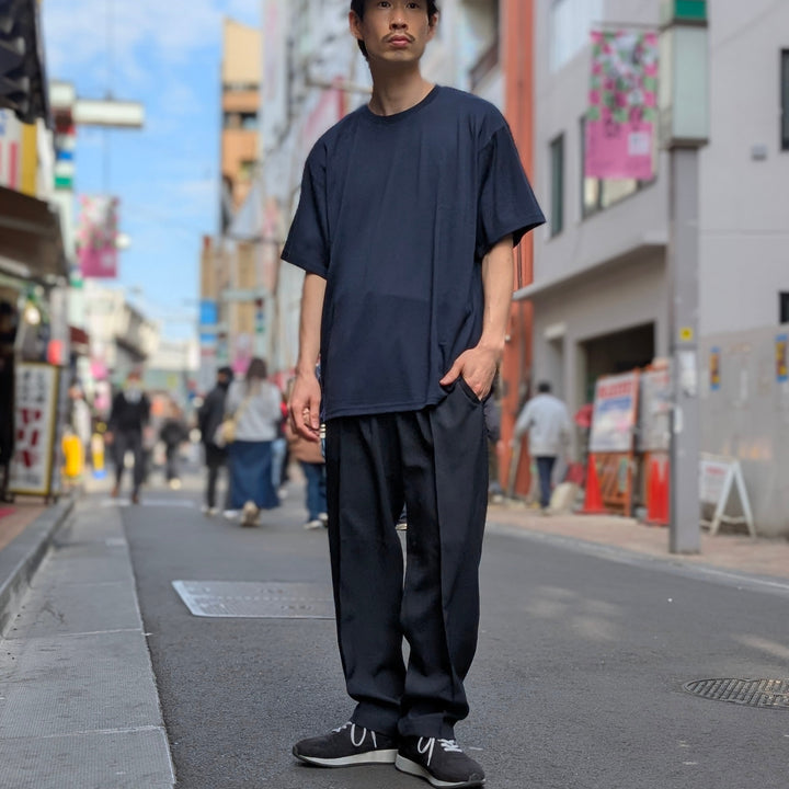 FilMelange - WOLVE - New Zealand Merino Wool Tenjiku Wide T - 1001147