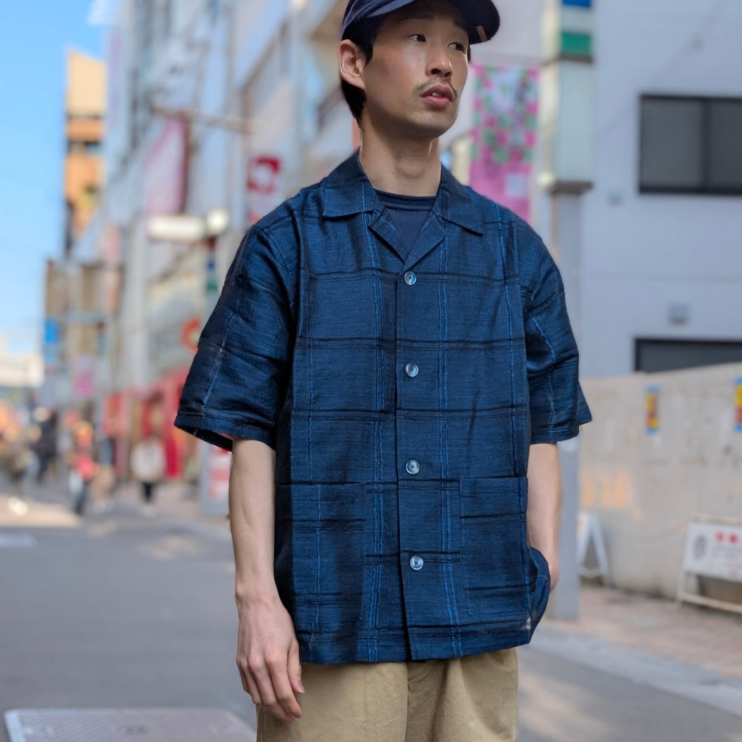 Needles - Cabana Shirt - Plaid Jacquard - QV120