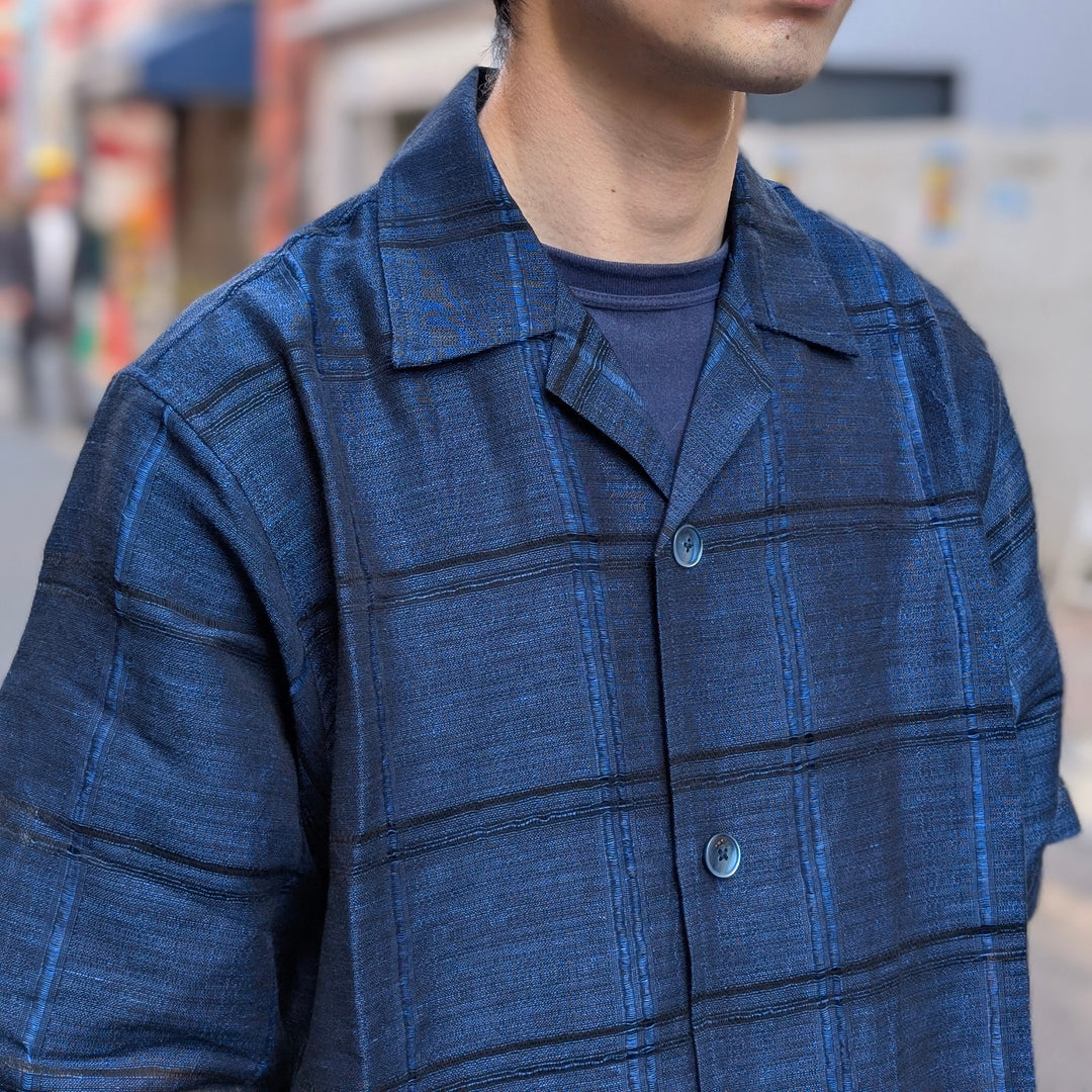 Needles - Cabana Shirt - Plaid Jacquard - QV120