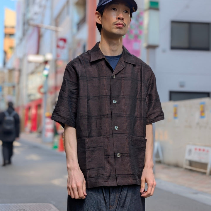 Needles - Cabana Shirt - Plaid Jacquard - QV120