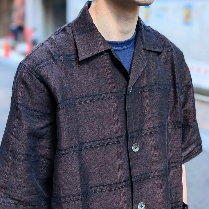 Needles - Cabana Shirt - Plaid Jacquard - QV120