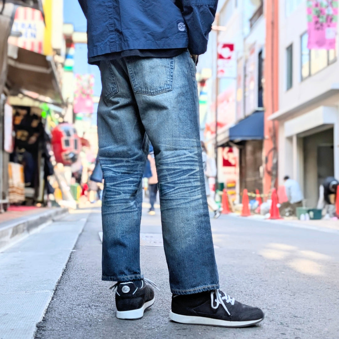 JUNYA WATANABE MAN - Cotton Distressed Denim Pants - WO-P020-051