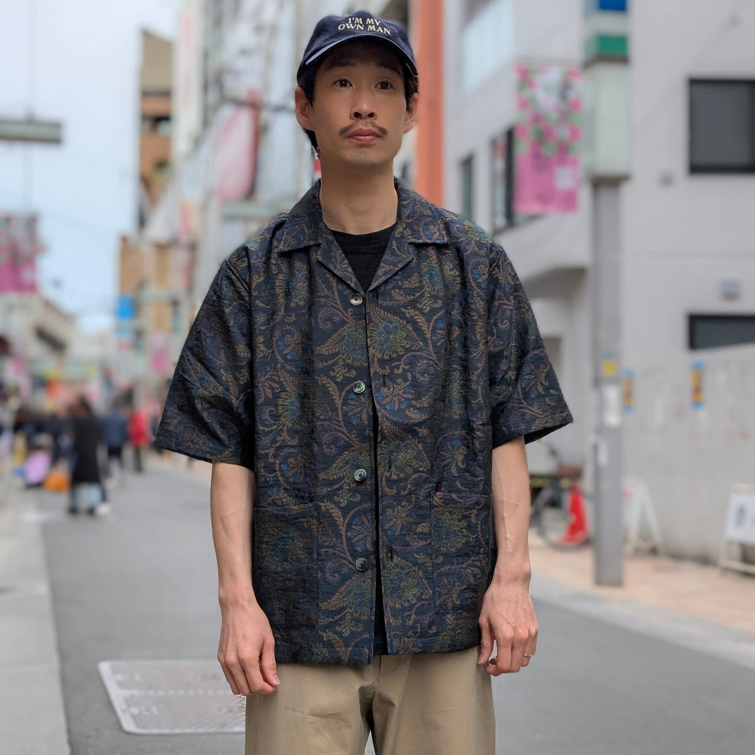 Needles - Cabana Shirt - Paisley Jacquard - QV117