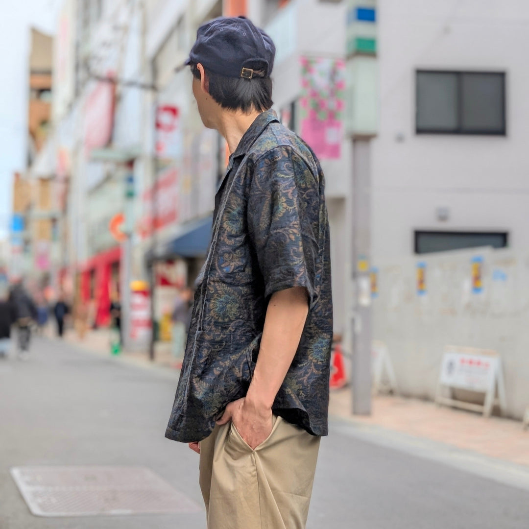 Needles - Cabana Shirt - Paisley Jacquard - QV117