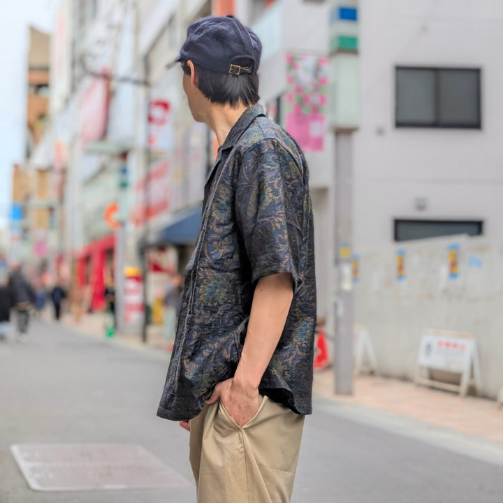 Needles - Cabana Shirt - Paisley Jacquard - QV117