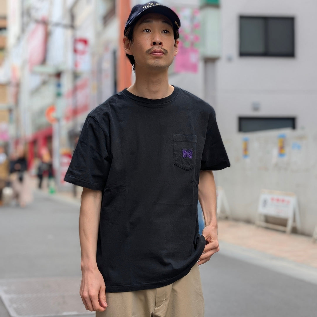 Needles  - S/S Pocket Tee - Cotton Jersey - SX444