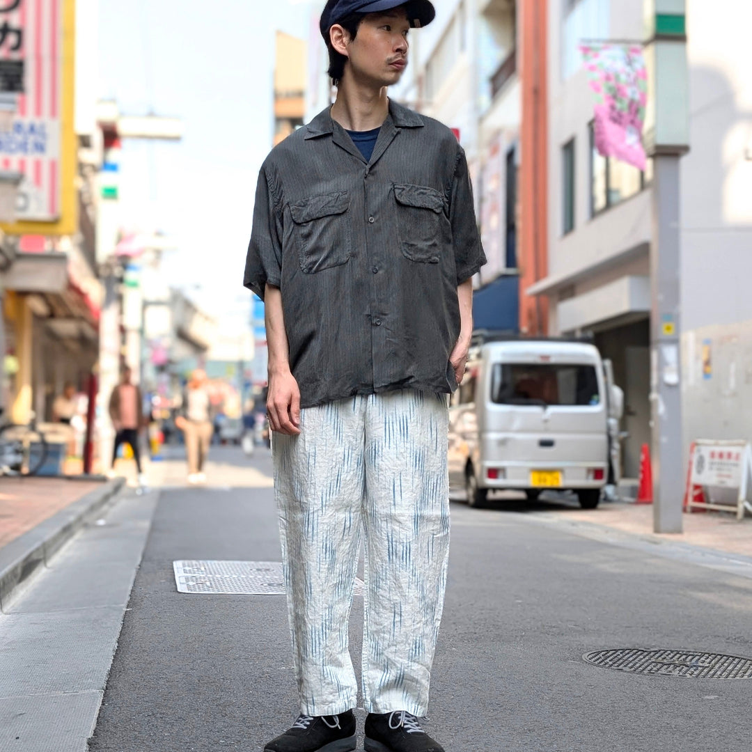 KAPTAIN SUNSHINE - Open Collared  SS Shirt - KS25SSH08