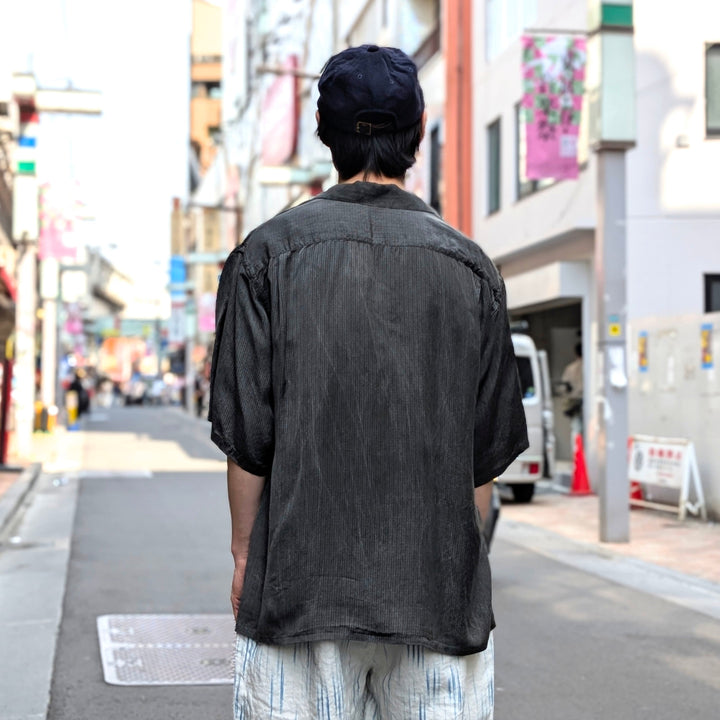 KAPTAIN SUNSHINE - Open Collared  SS Shirt - KS25SSH08