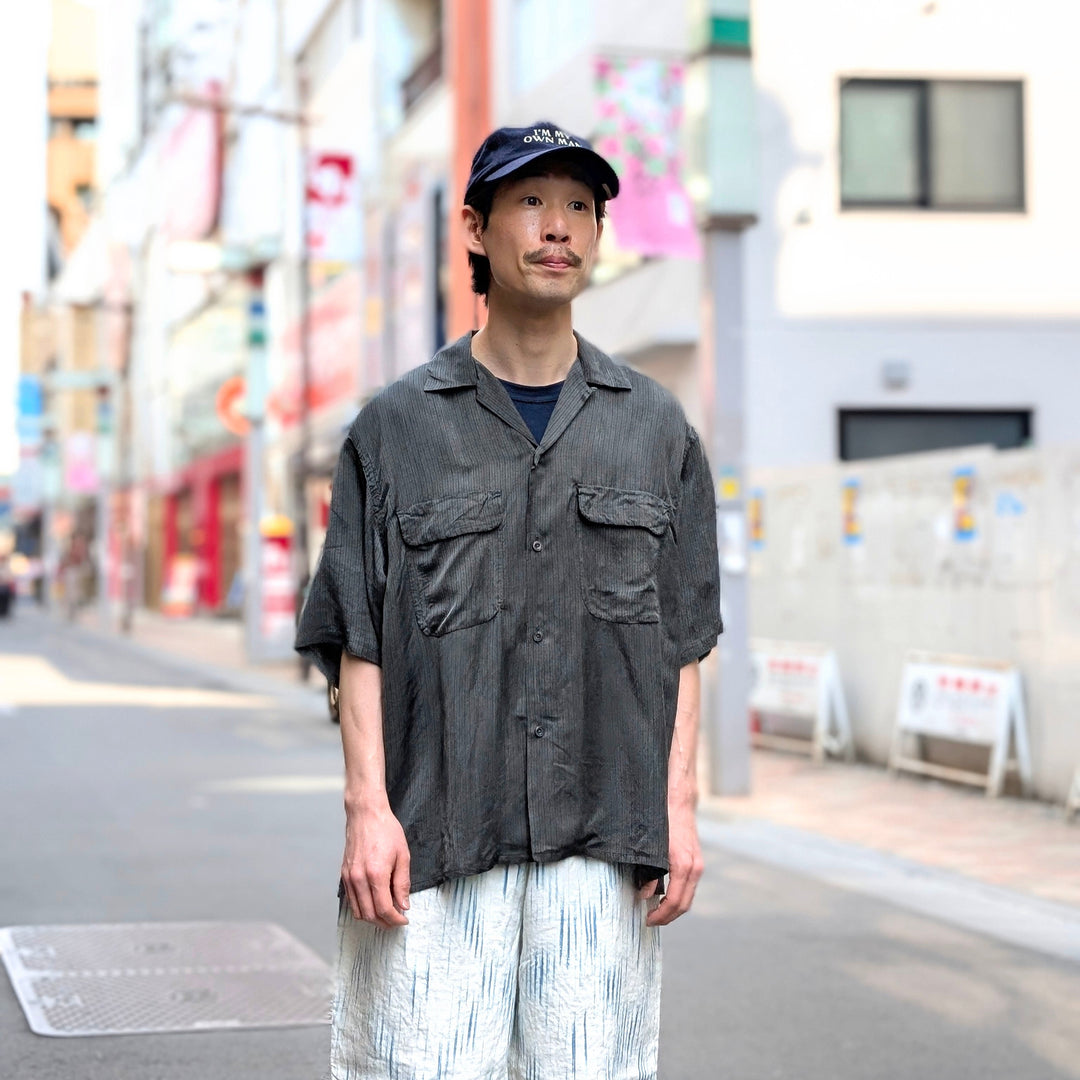 KAPTAIN SUNSHINE - Open Collared  SS Shirt - KS25SSH08