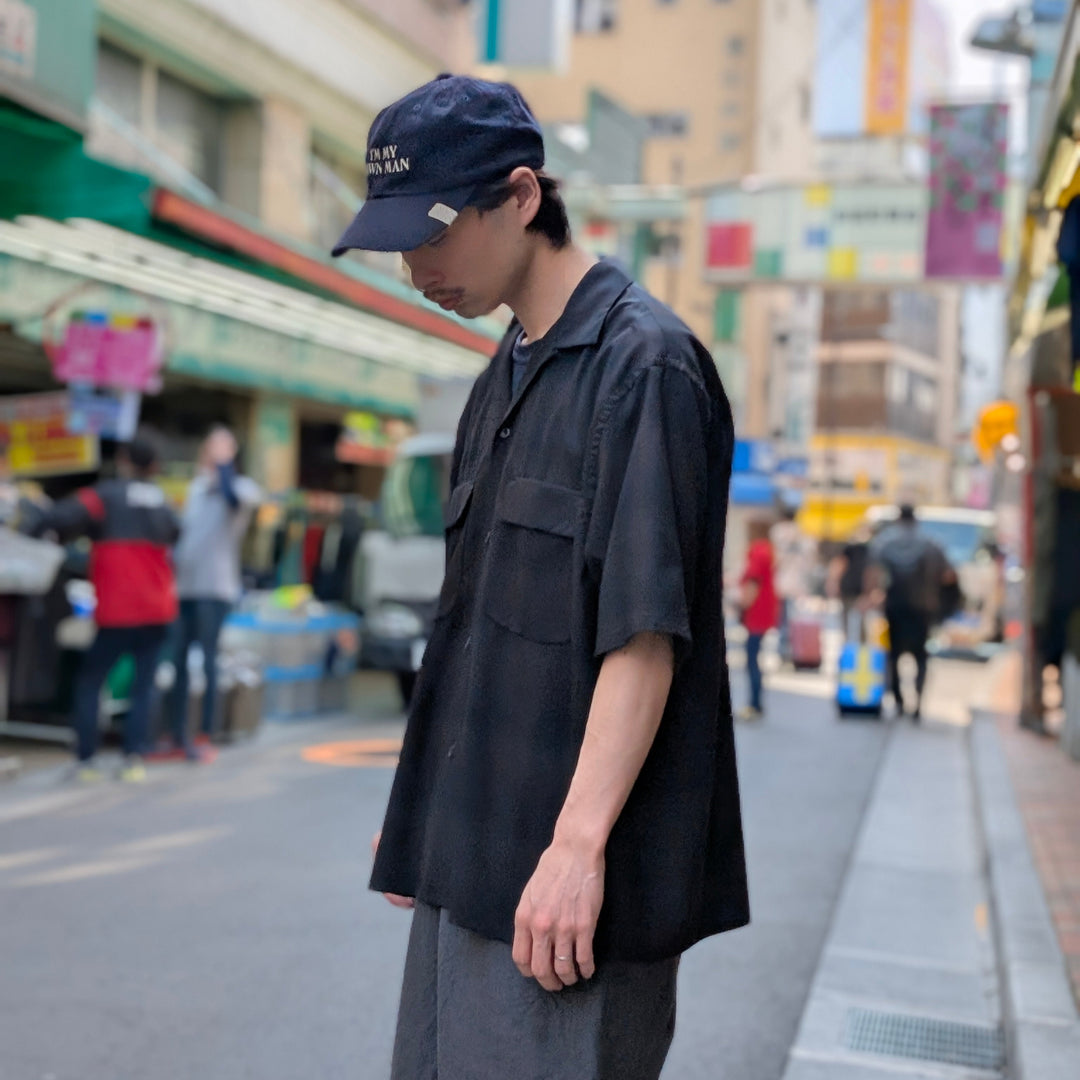 KAPTAIN SUNSHINE - Open Collared  SS Shirt - KS25SSH04