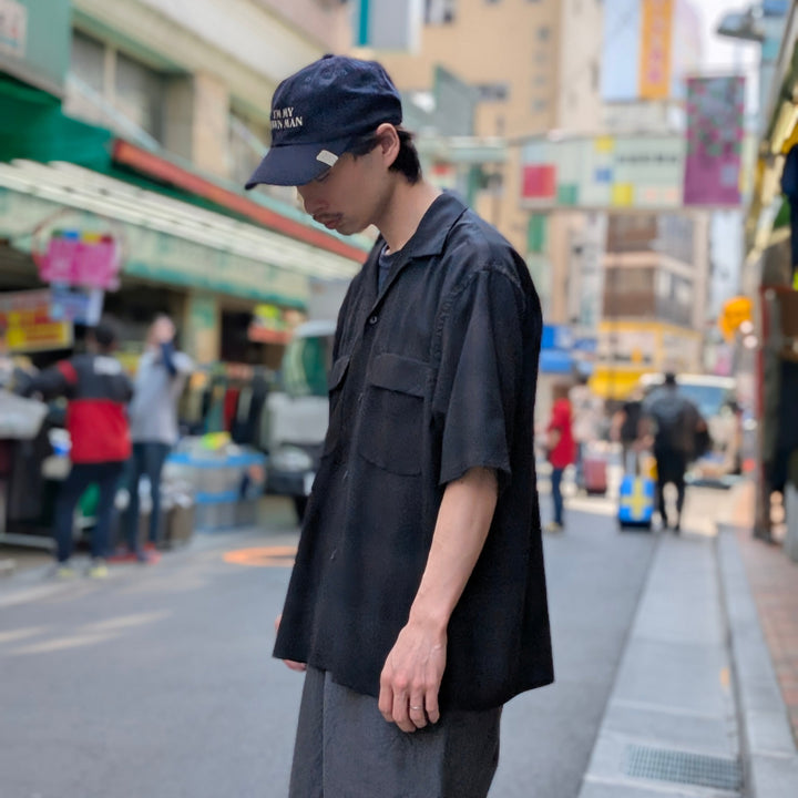 KAPTAIN SUNSHINE - Open Collared  SS Shirt - KS25SSH04