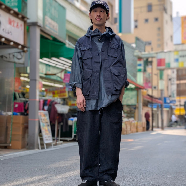 Engineered Garments - Cagoule Shirt - Chambray - QT029