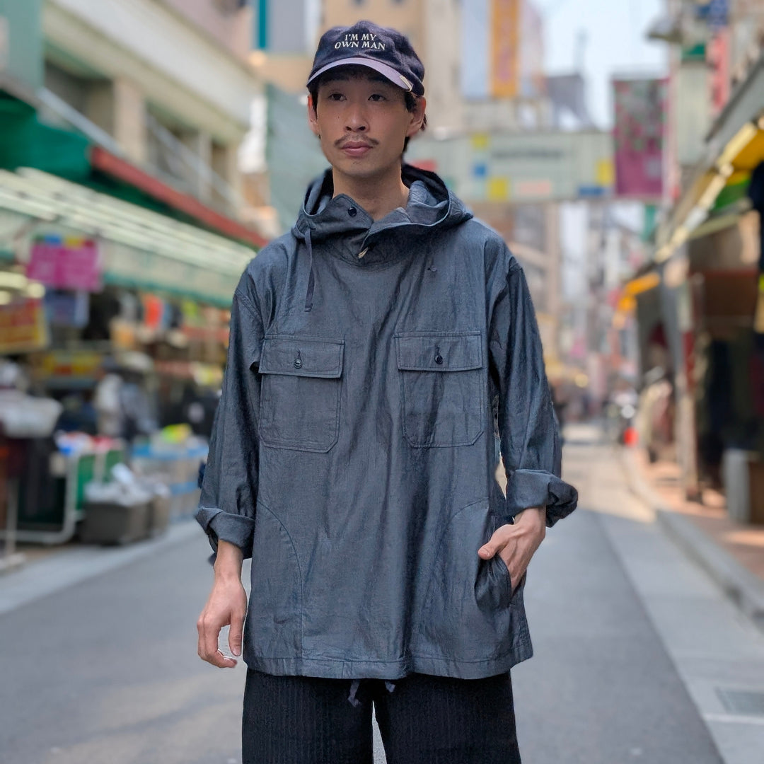 Engineered Garments - Cagoule Shirt - Chambray - QT029