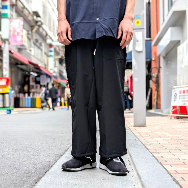 SOUTH2 WEST8 -  String Cuff Balloon Pant - Poly Washer Cloth - QV582