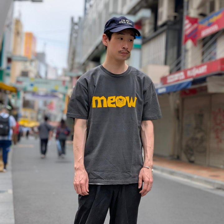 Mixta - CREW NECK PRINT TEE - MEOW - MXT1010011