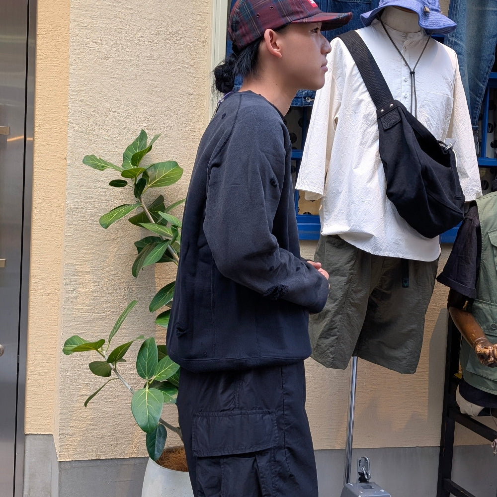 Needles - Deconstructed SweatShirt - French Terry - RW336