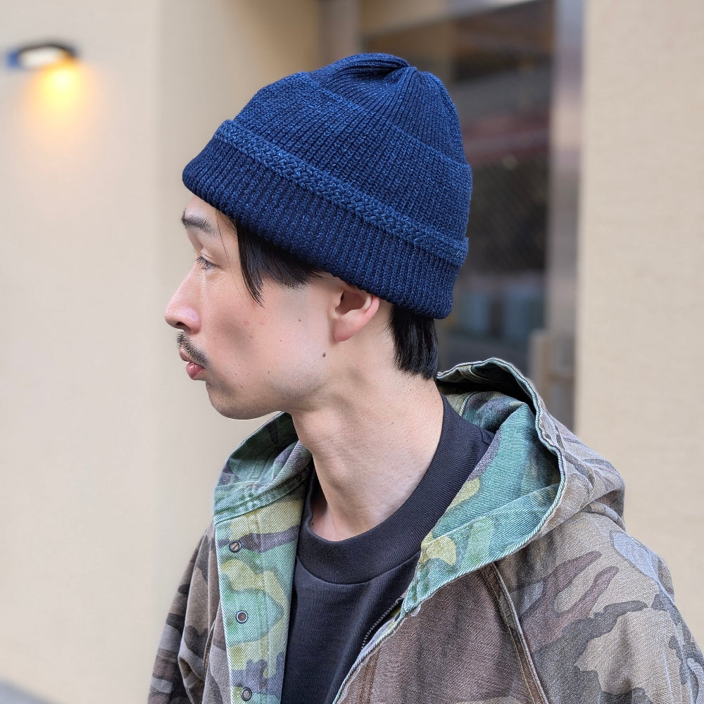 ROTOTO - INDIGO MIL WATCH CAP - R5146-252
