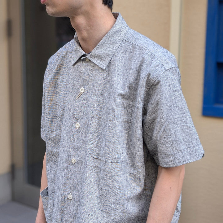 Engineered Garments - Camp Shirt - CL Melange - SW021